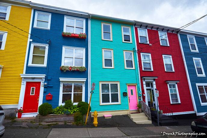 Jellybean Row Newfoundland and Labrador Drunkphotography.com