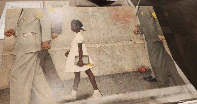 Ruby Bridges Normal Rockwell