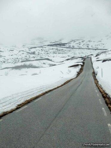 Norway snow Fylkesvei 63