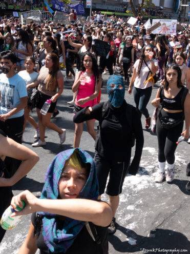 Chile Protestors Feminazi