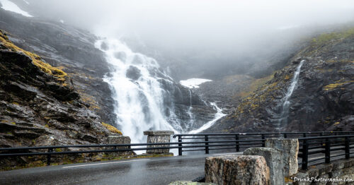 Trollstigen Stigfossbrua Waterfall