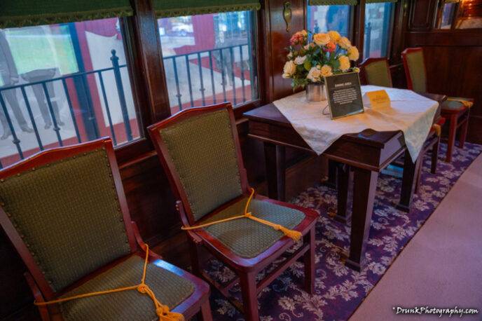 Pullman cart social area